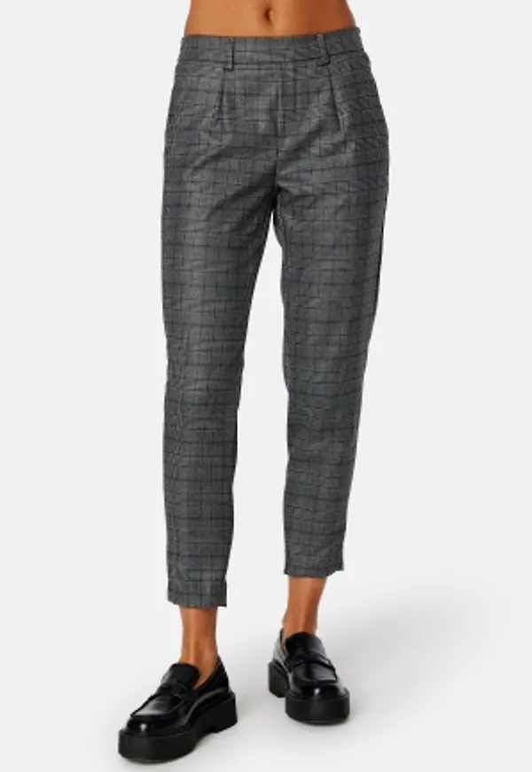 Object Collectors Item Lisa Slim Pant Grey Checks:BIJOU BL 38