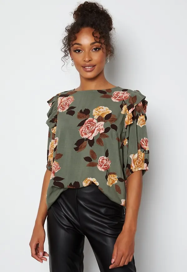 Object Collectors Item Rose 3/4 Top Deep Lichen Green 34