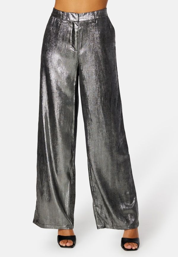 Object Collectors Item Una Lisa Wide Pants Silver 36