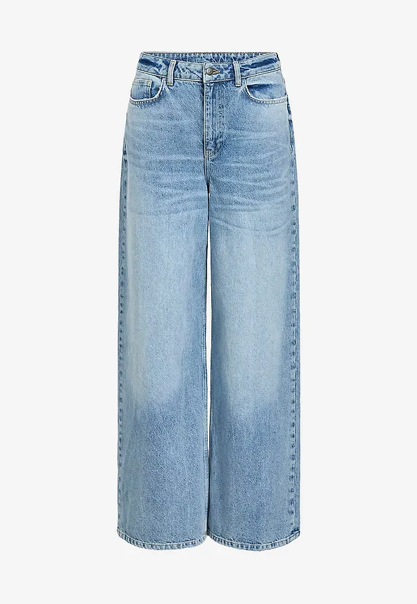 Object - Jeans objNia Beate HW - Blå