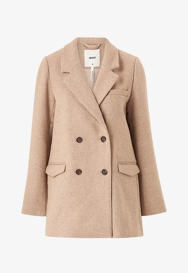 Object - Kavaj objBlaza LE Jacket - Beige