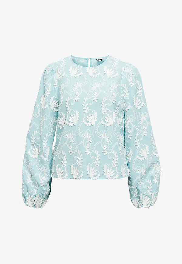 Object - Blus objMya Re L/S - Blå