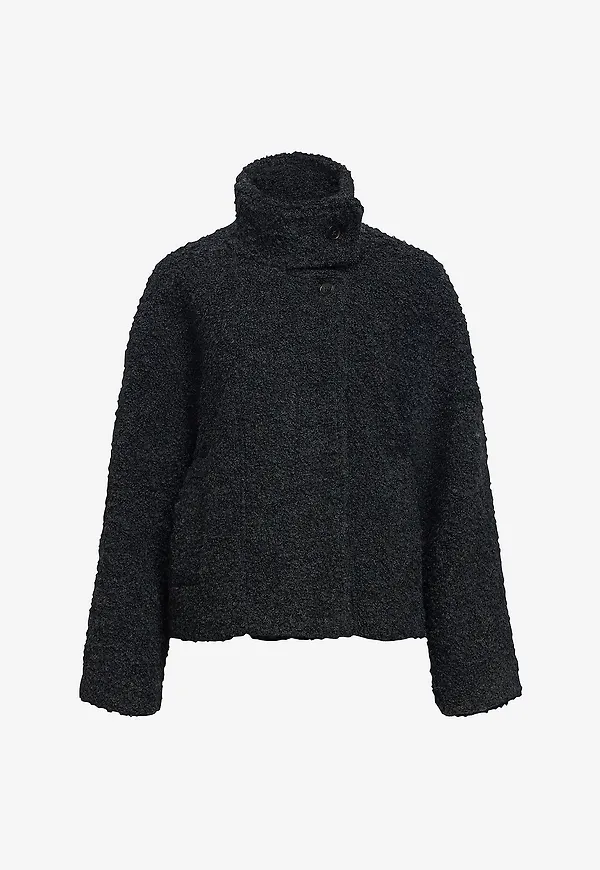 Object - Ulljacka Objdiola L/s Short - Grå
