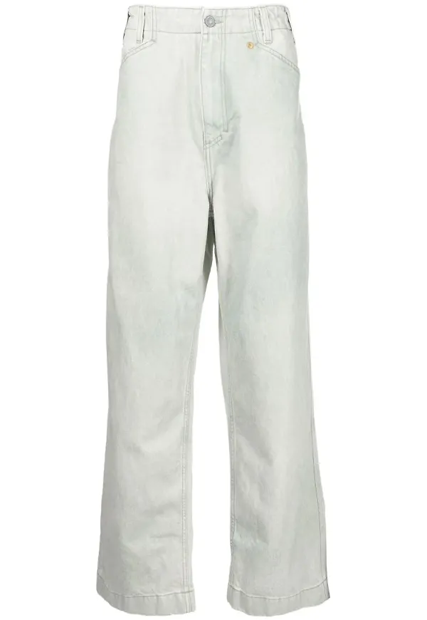 OBJECTS IV LIFE wide leg-jeans - Grön