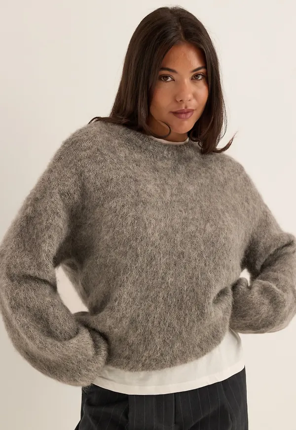 Objharry L/S LO KNIT PULLOVER