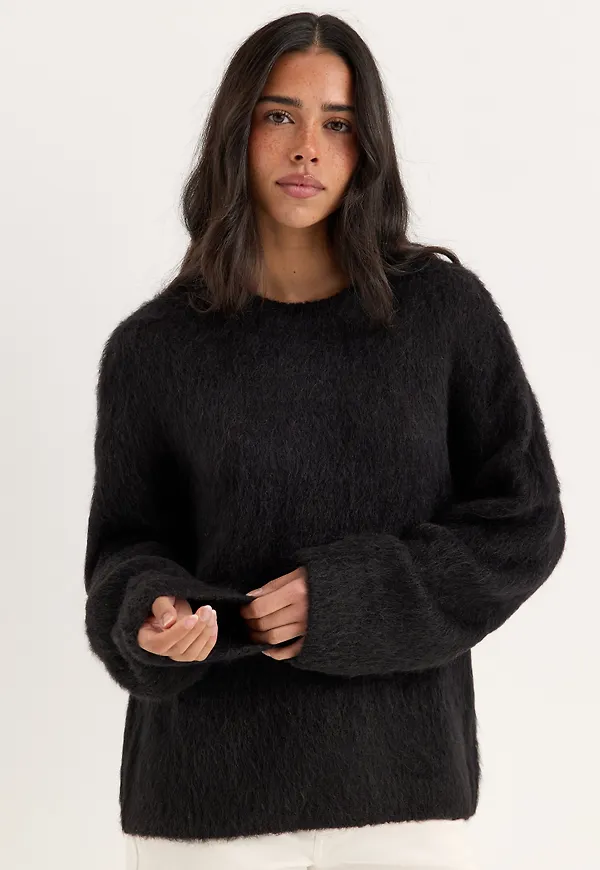 Objharry L/S LO KNIT PULLOVER