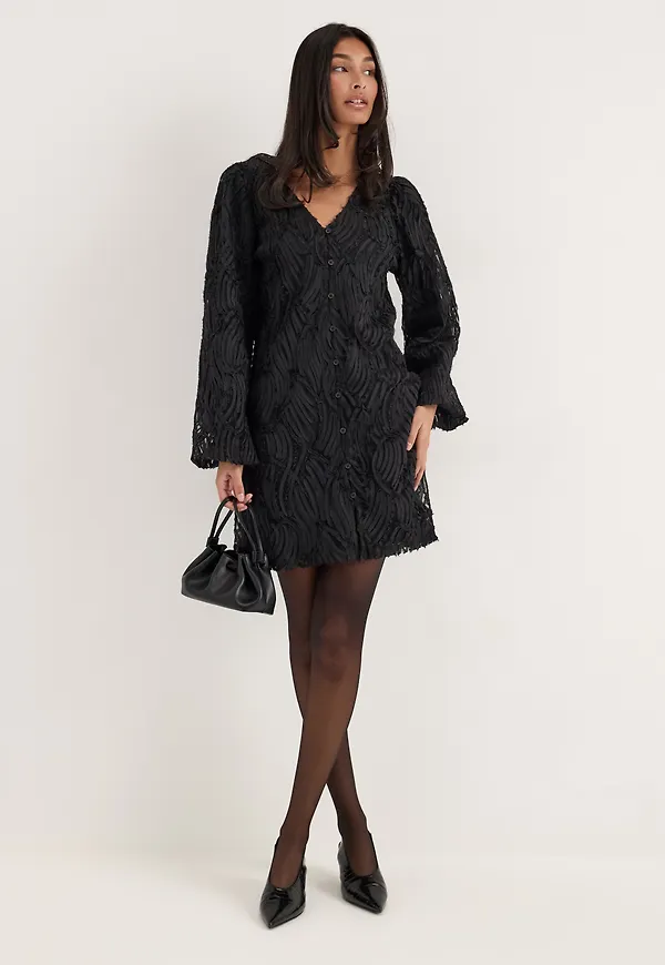 Objlucie Luka L/S RE DRESS – Bubbleroom
