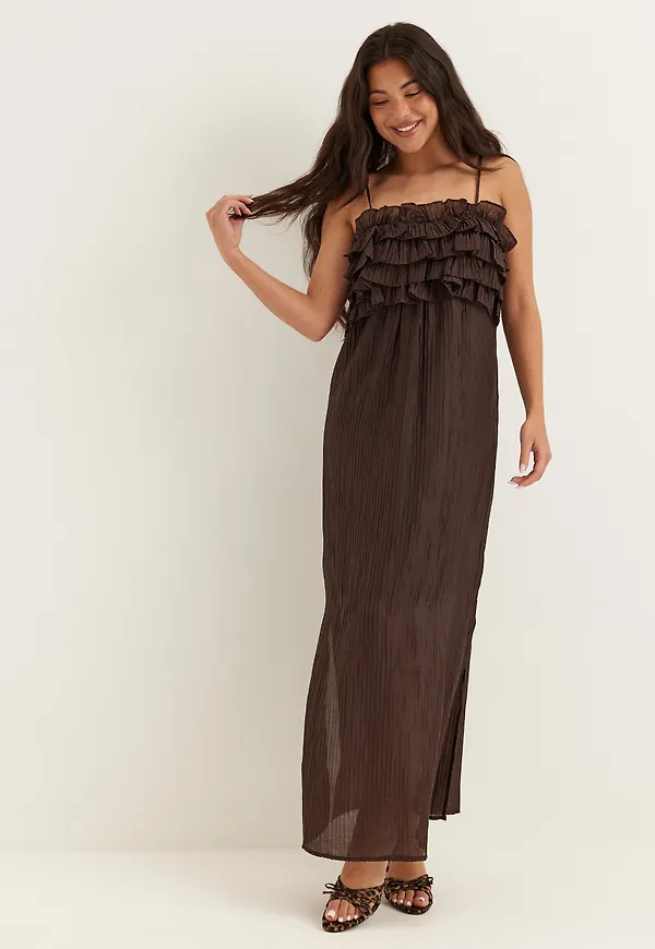 Objlyne S/L RE LONG DRESS