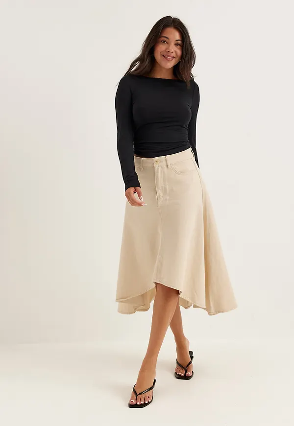 Objpixie Mw Midi Skirt