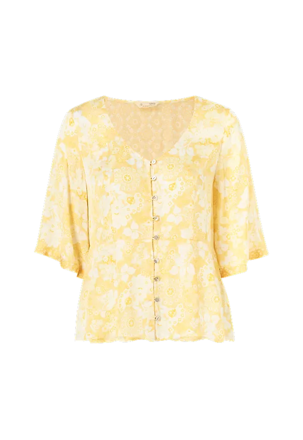 Odd Molly - Blus Pretty Printed Blouse - Gul