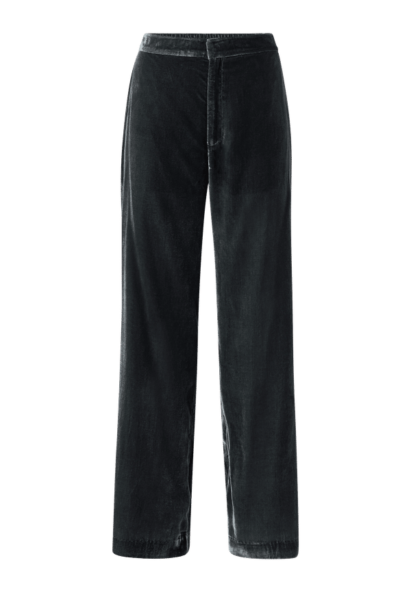 Odd Molly - Sammetsbyxor Giselle Pants - Grå - 44/46