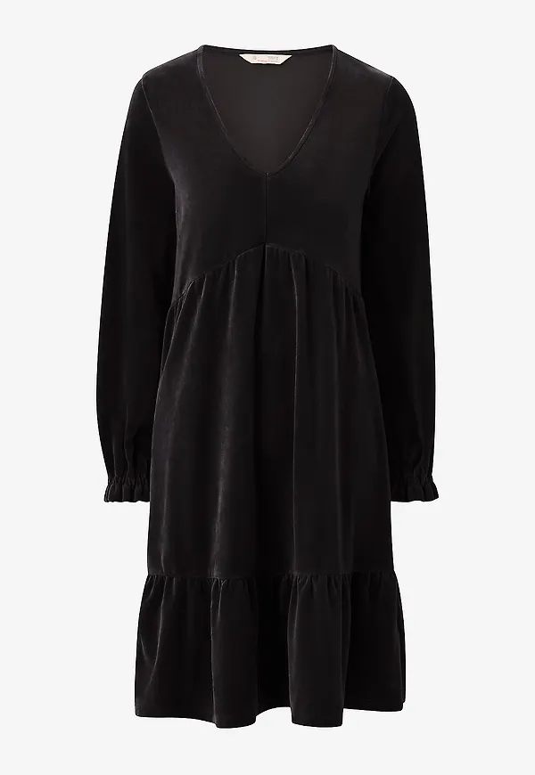 Odd Molly - Sammetsklänning Carola Dress - Svart