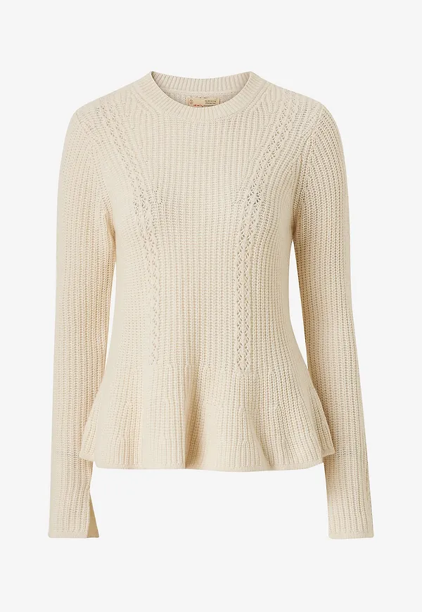 Odd Molly - Tröja Carolyn Sweater - Vit