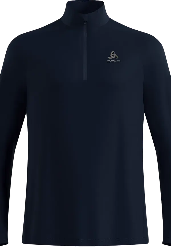 Odlo Men's Mid Layer Essential 1/2 Zip Dark Sapphire