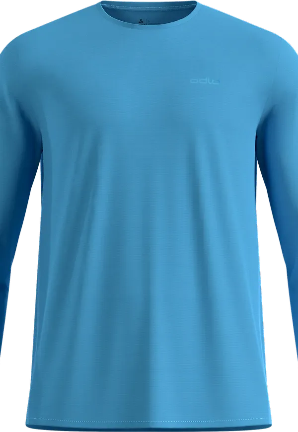 Odlo Men´s Zeroweight Chill-Tec Long Sleeve Running Azure Blue