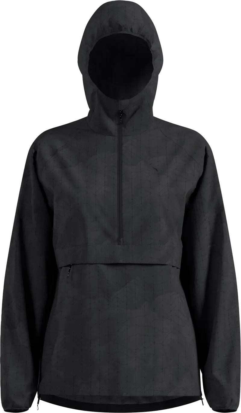 Odlo Women's Jacket Zeroweight Print Black