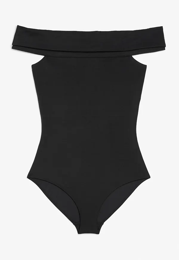 Off-the-shoulder swimsuit - Black