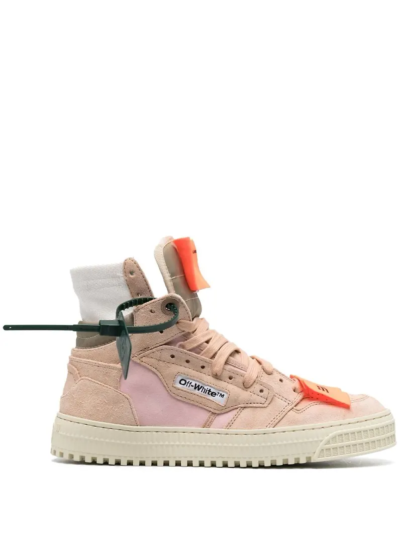 Off-White 3.0 Off Court höga sneakers - Rosa