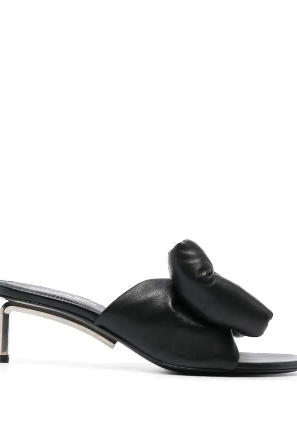 Off-White Allen slip-ons med rosett - Svart
