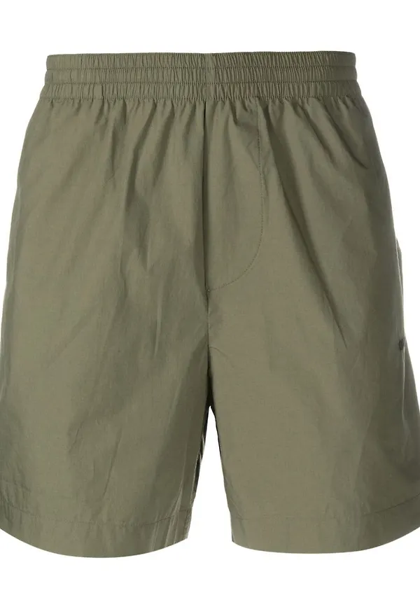 Off-White Arrow Outline träningsshorts - Grön