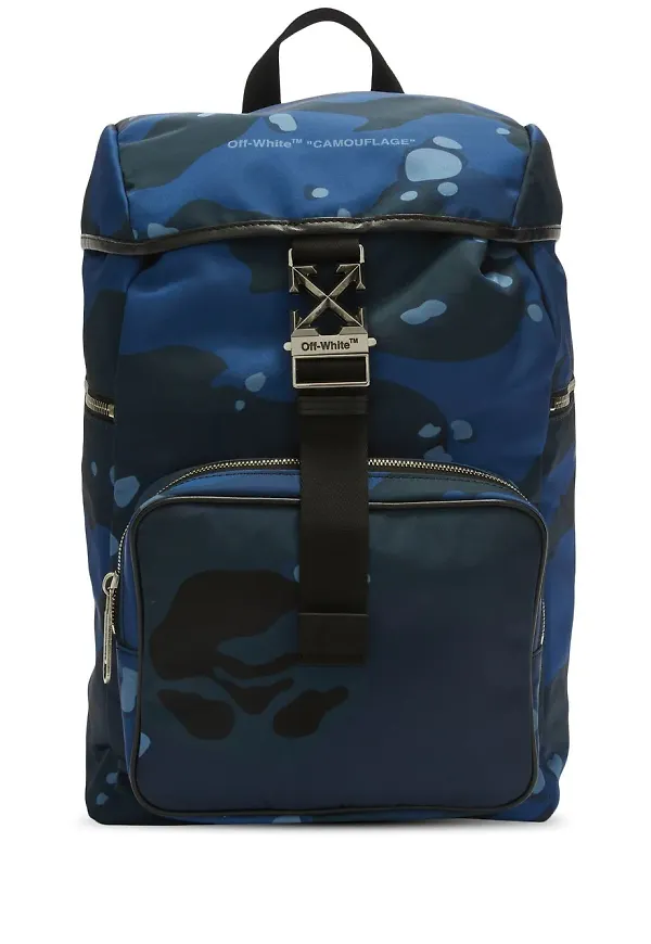 Off-White Arrow Tuc ryggsäck - Blå