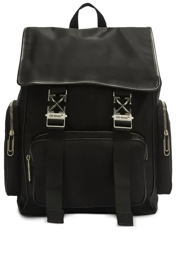 Off-White Arrow Tuc ryggsäck 37 - Svart
