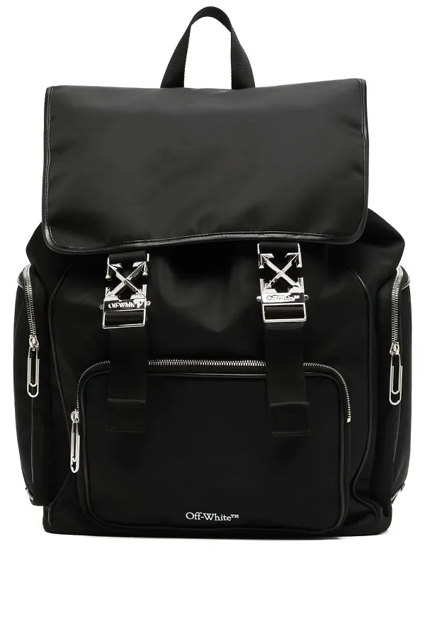 Off-White Arrow Tuc ryggsäck 37 - Svart