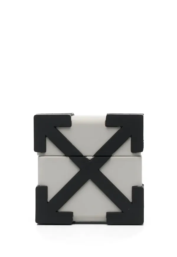 Off-White Arrows-logo AirPods Pro-fodral - Grå