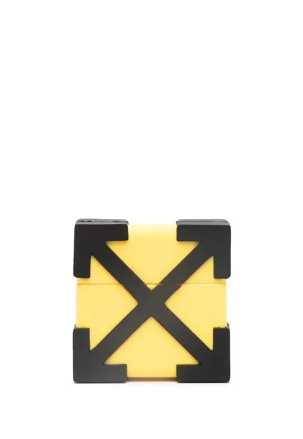 Off-White Arrows AirPods-fodral - Gul