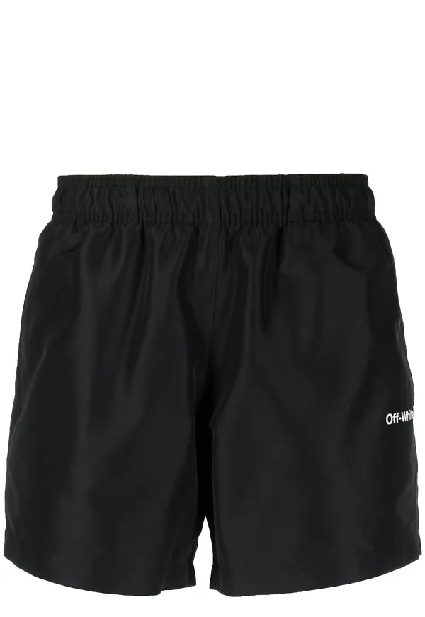 Off-White Arrows badbyxor - Svart