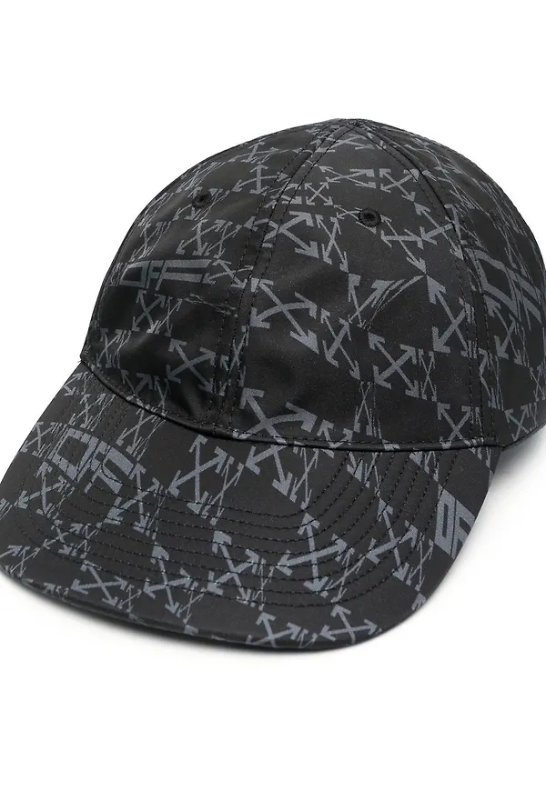 Off-White Arrows basebollkeps - Svart