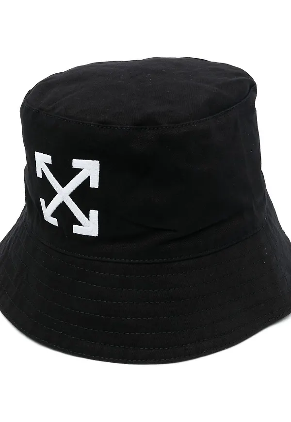 Off-White Arrows fiskehatt - Svart