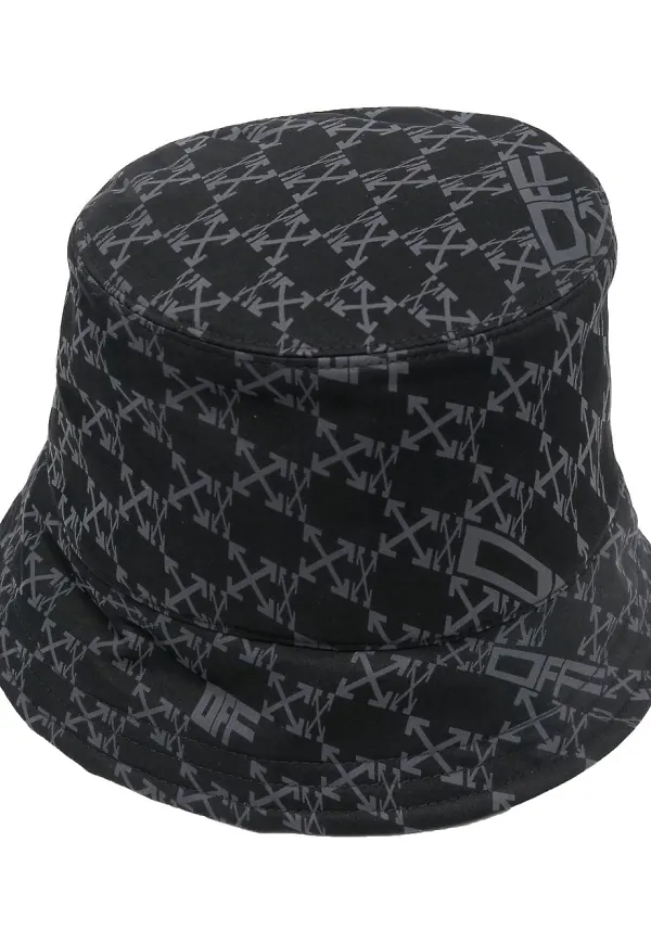 Off-White Arrows fiskehatt - Svart