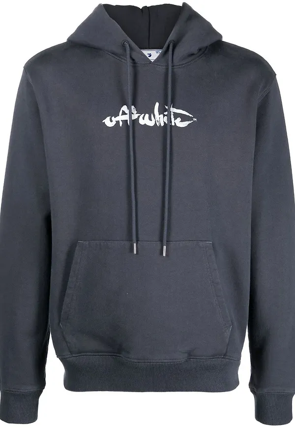 Off-White Arrows hoodie - Blå
