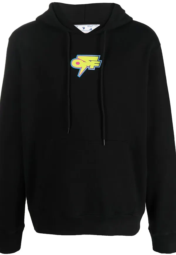 Off-White Arrows hoodie - Svart