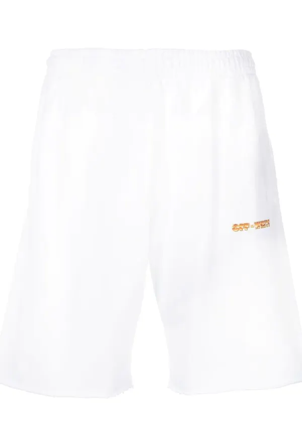 Off-White Arrows knäshorts - Vit