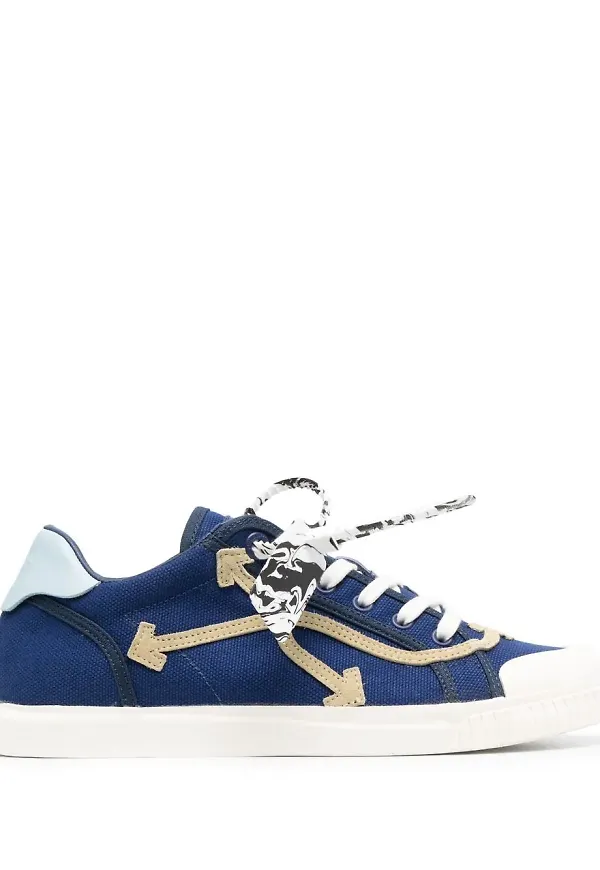 Off-White Arrows låga sneakers - Blå