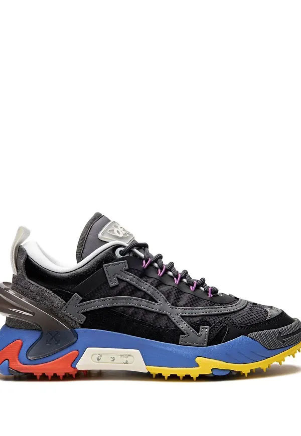 Off-White Arrows låga sneakers - Svart