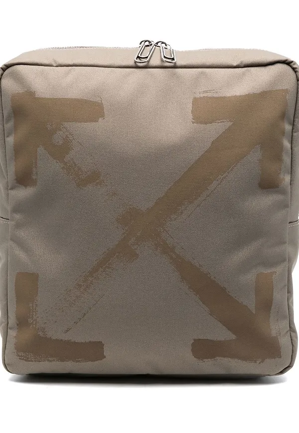 Off-White Arrows ryggsäck - Grön
