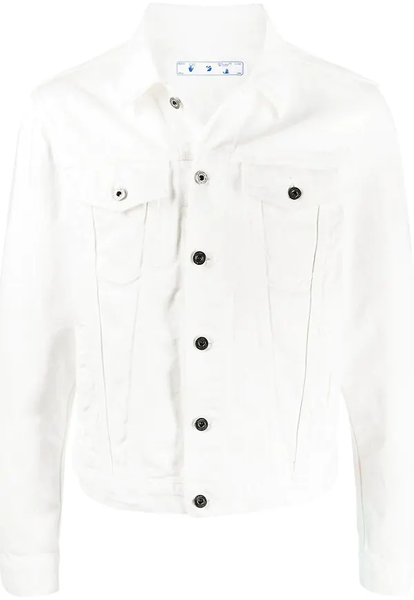 Off-White Arrows skjortjacka - Vit