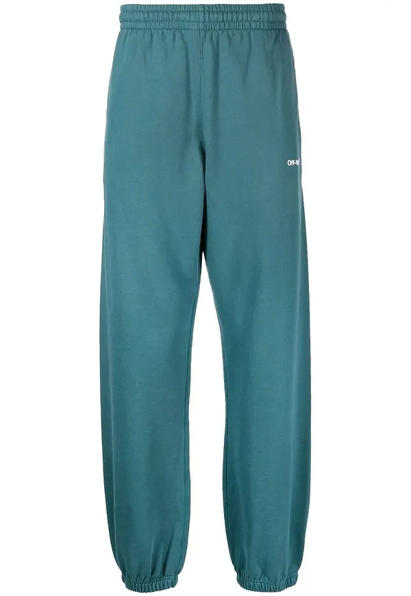 Off-White Arrows sweatpants - Blå