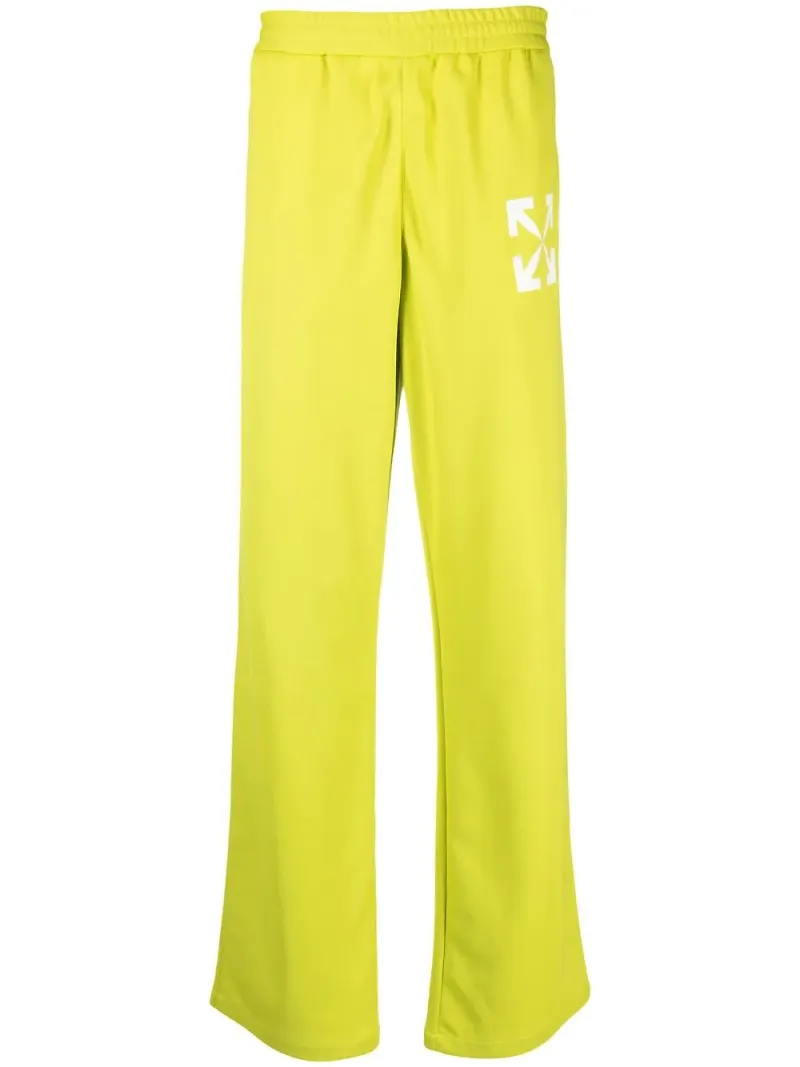 Off-White Arrows sweatpants - Grön
