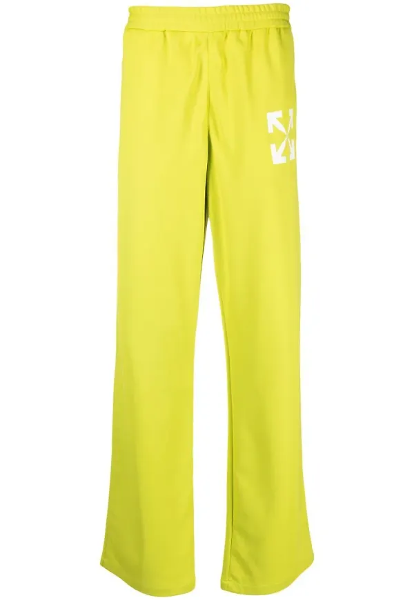 Off-White Arrows sweatpants - Grön
