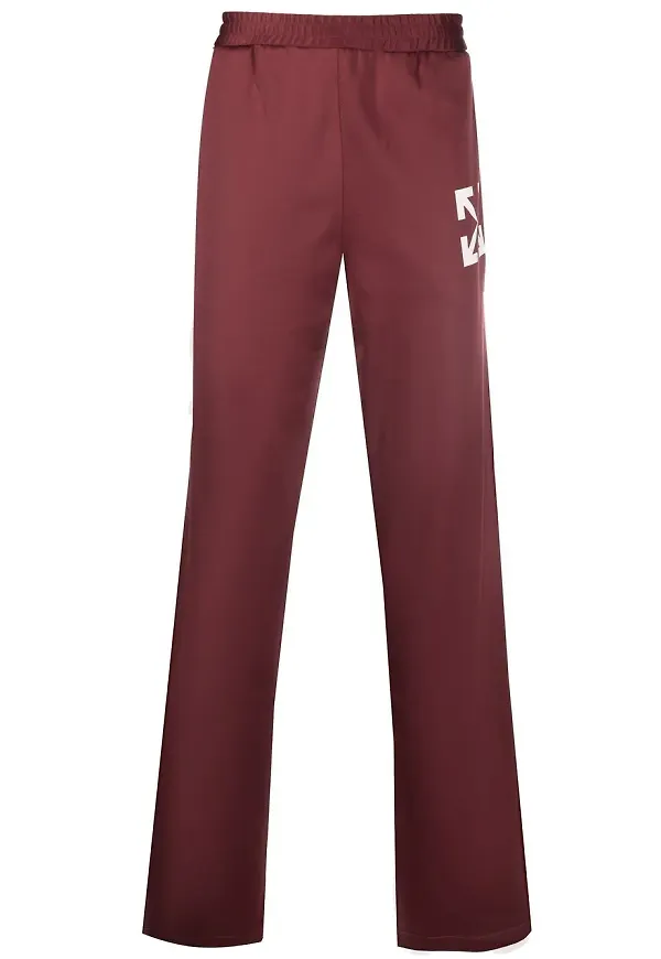 Off-White Arrows sweatpants - Röd