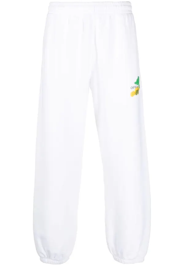 Off-White Arrows sweatpants - Vit