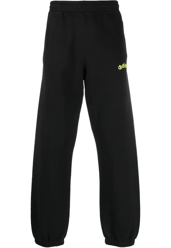Off-White Arrows sweatpants med motiv - Svart