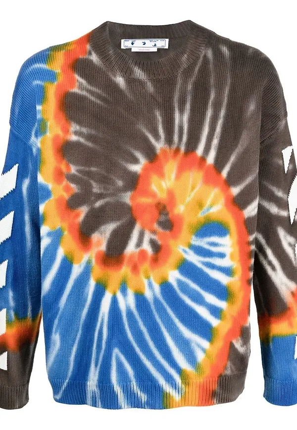 Off-White Arrows sweatshirt - Blå