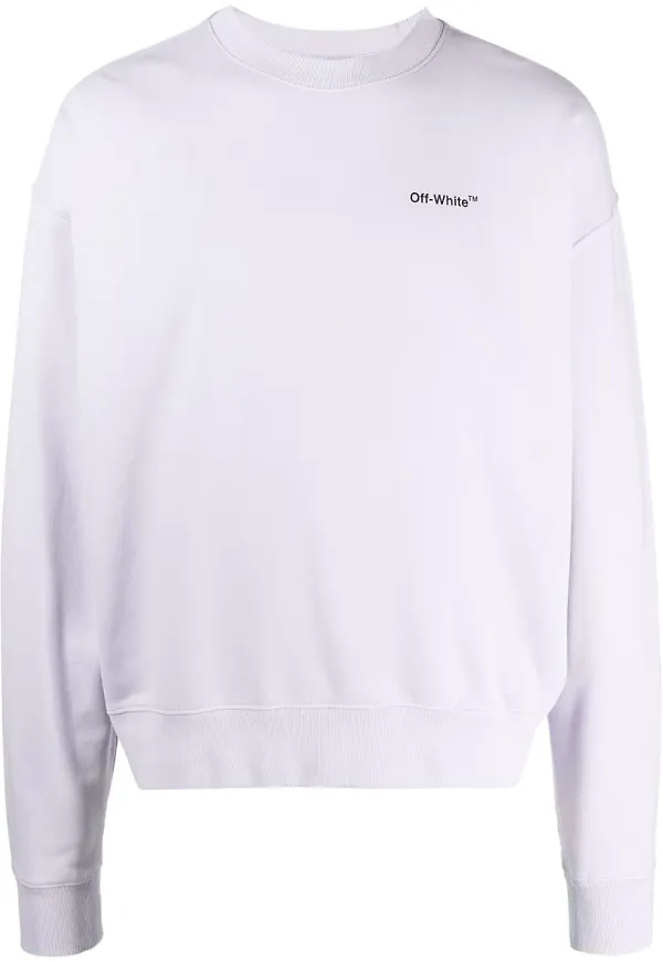 Off-White Arrows sweatshirt - Lila