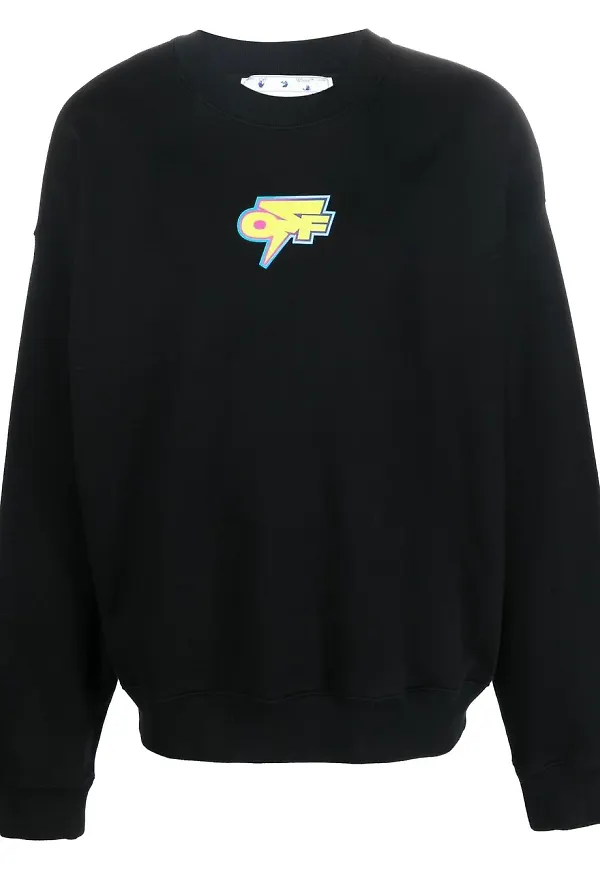 Off-White Arrows sweatshirt - Svart
