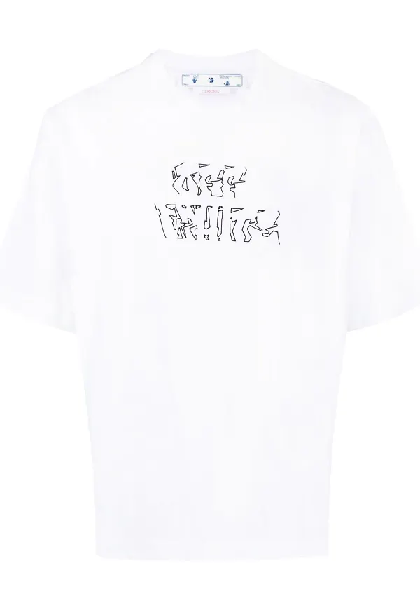 Off-White Arrows t-shirt - Vit